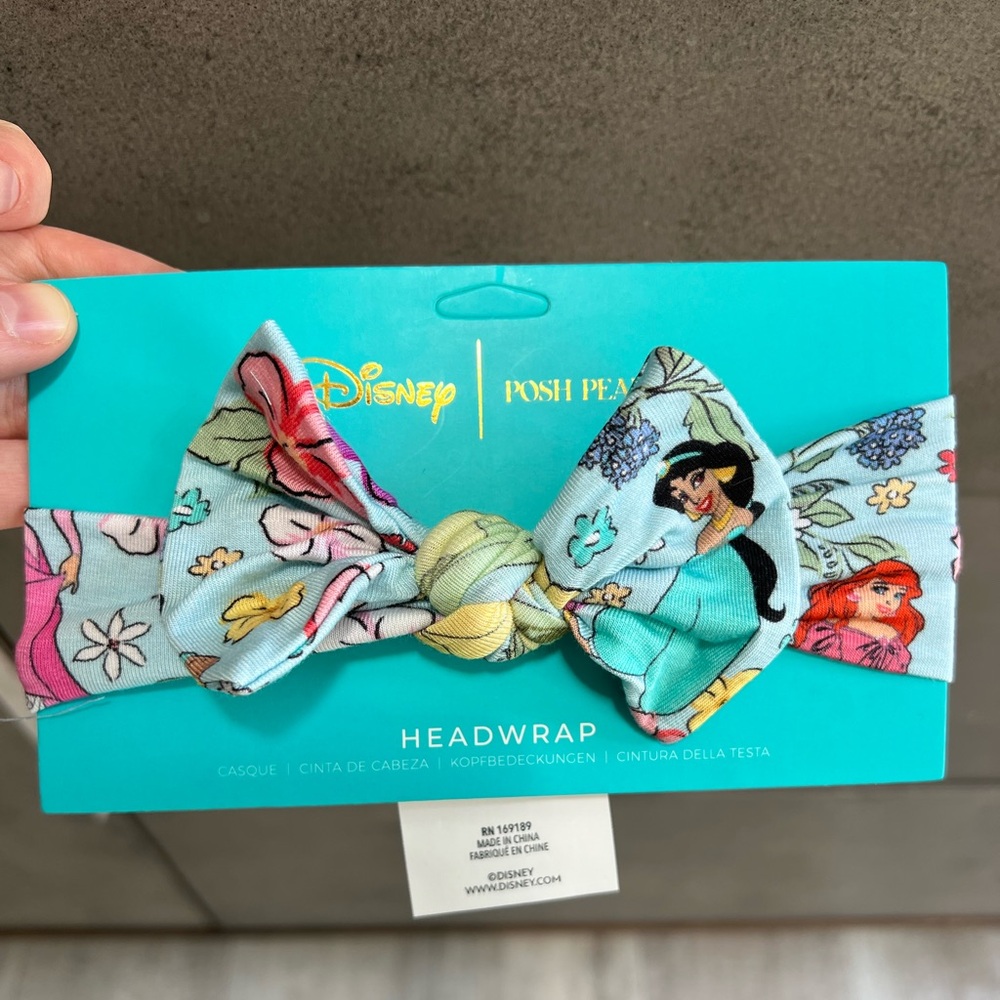 Posh peanut Disney princess bow Jasmine bamboo